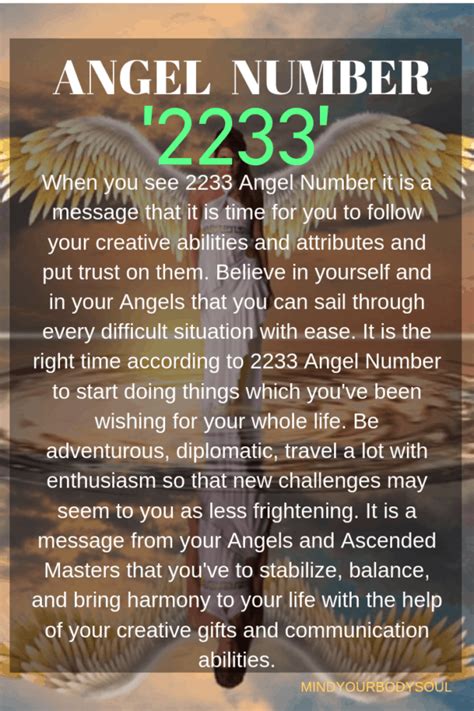 2233 Angel Number Meaning